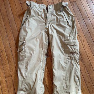 Ride Men's Khaki Snowboard/Ski Pants size medium